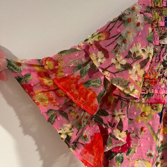 Rose + Olive Floral Blouse - Picture 6 of 6